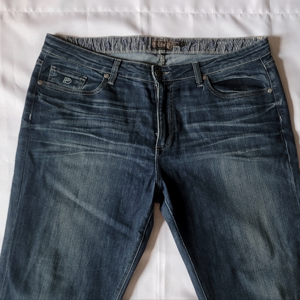 Paige Jeans -  Doheny Straight Leg- Medium Wash - Vintage Look